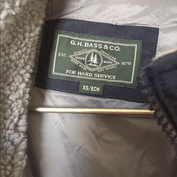 NWT GH Bass & Co Sherpa Jacket - Picture 3 of 5